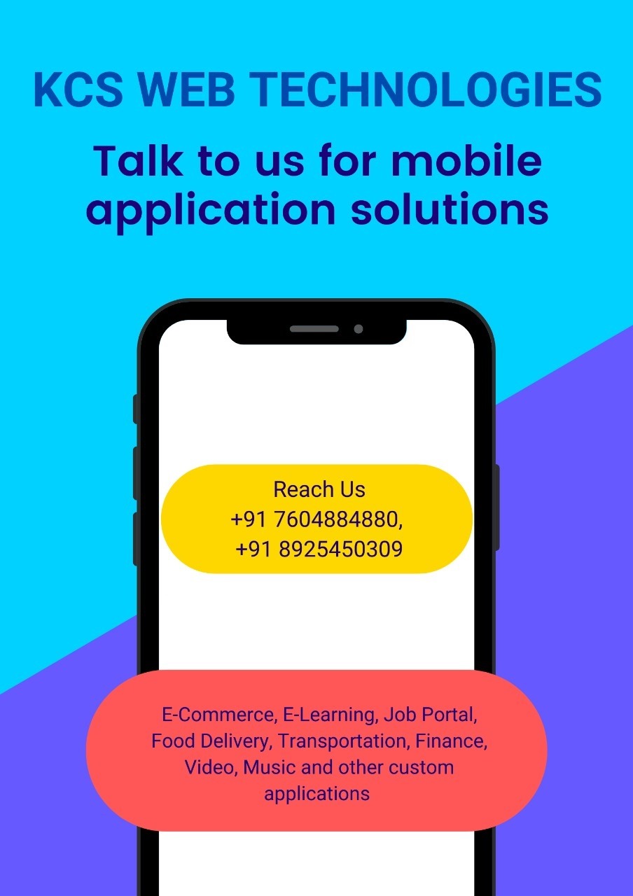 Mobile Applications from KCS Web Technologies