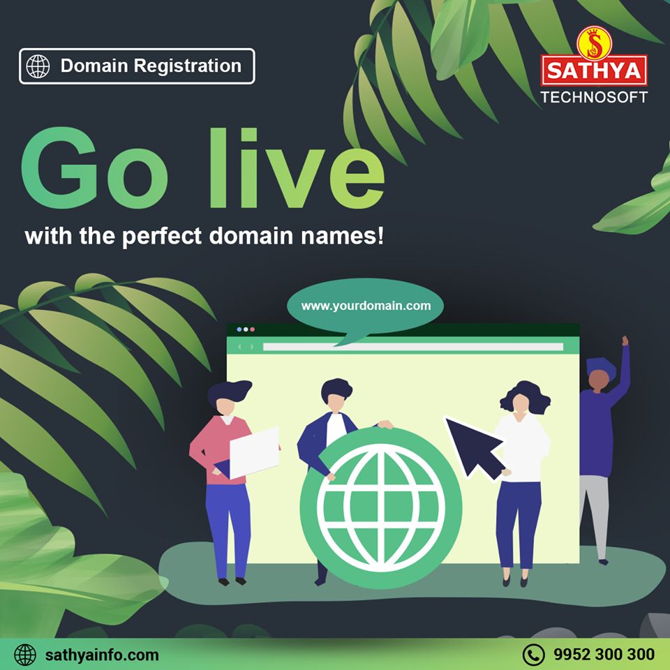 Domain Name Registration In India | Sathya Technosoft