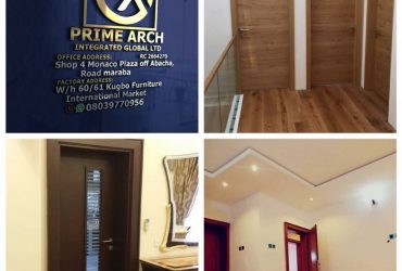 We Sell Varieties of Quality Doors at Prime-Arch Integrated Global Ltd (Call or Whatsapp – 08039770956)