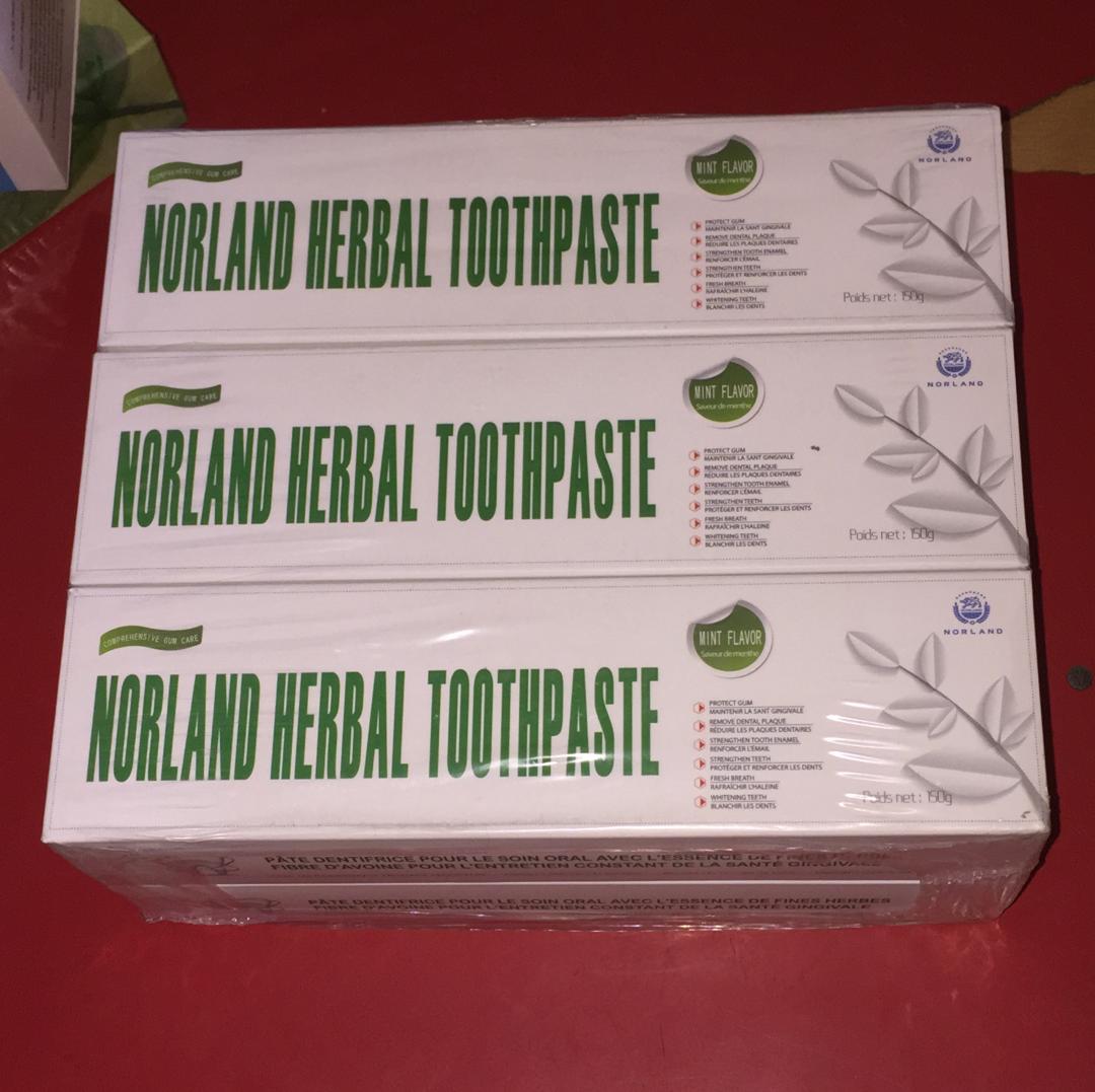 Get Norland Herbal Toothpaste (Call or Whatsapp – 08033145702) Located at Abuja